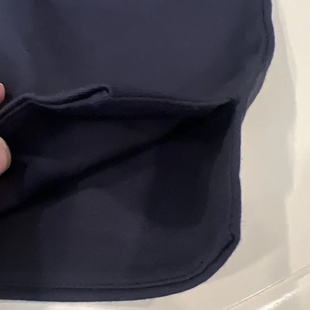 Hue Womens Leggings Size 3X Plus Navy Pockets - Picture 2 of 9